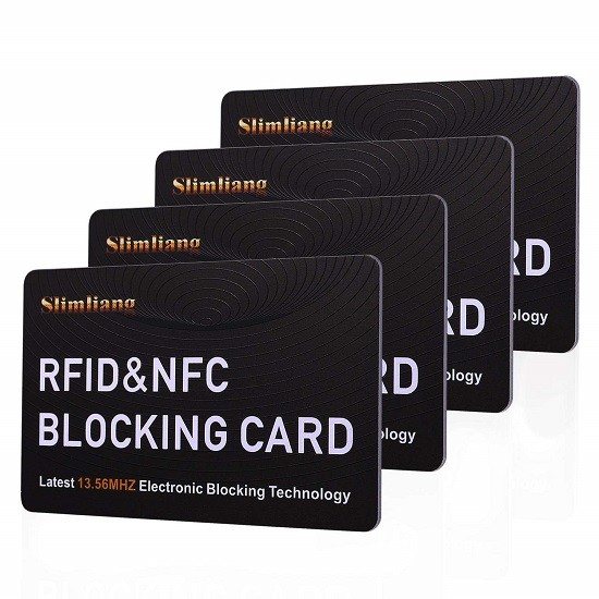 RFID Blocking Card for Bank Card Protection