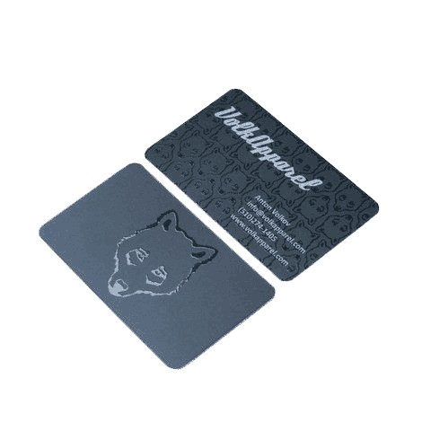 Printing Spot UV Business Card