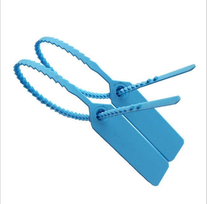 Passive 13.56mhz PP plastic RFID Cable Tie Seal Tags for tracking management