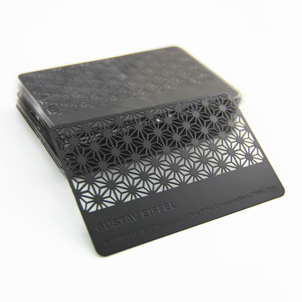 Exclusive Metal Material Business Card