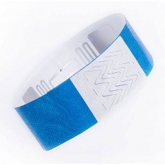 Digital Printing Disposable RFID Tyvek Wristband With UHF Chip