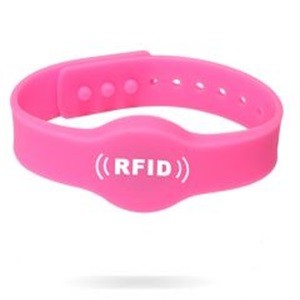 Logo Printing RFID Silicone Wristbands for Events Access Control