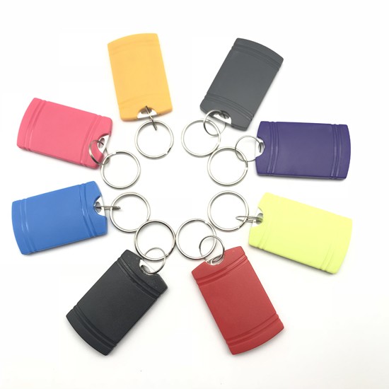 Waterproof Colorful ABS 13.56Mhz RFID Keyfob For Lock