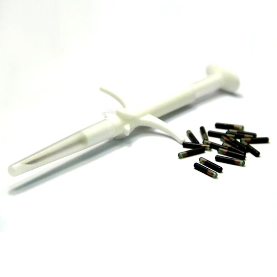 RFID Glass Tube Animal Tag
