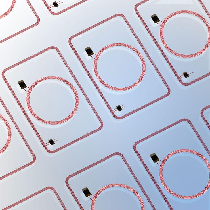 RFID Dual Frequency 125KHZ And 13.56MHZ Inlay Sheet