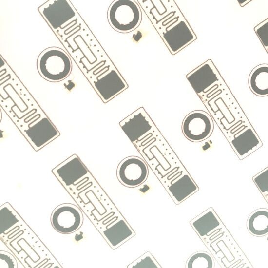 Rfid Dual Frequency PVC Inlay For Cards