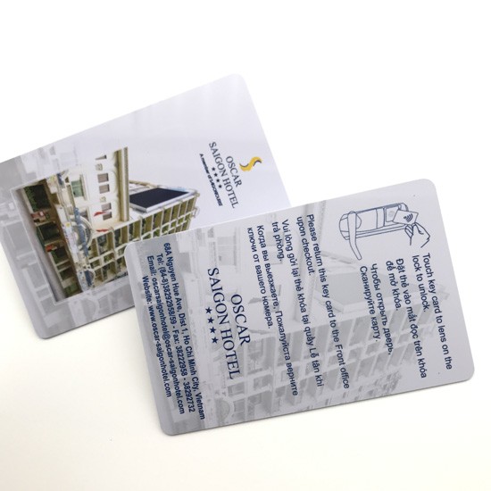 CYMK Printing RFID Proximity Card For Hotel Door Lock