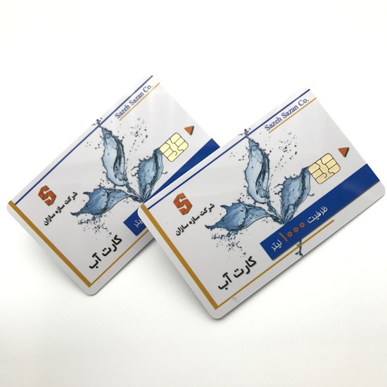 ISSI4442 Contact Chip Smart Card With Designed Printing