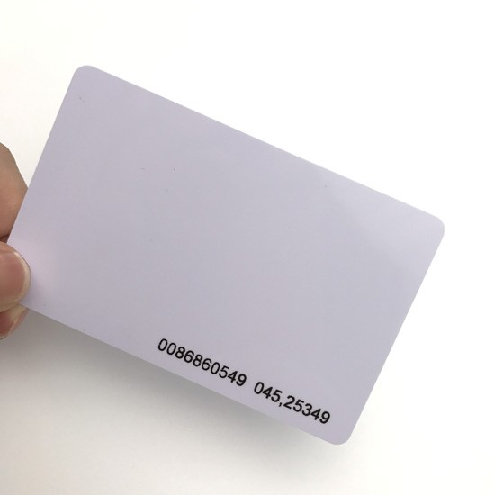 ISO14443A 13.56MHZ Standard Printable PVC Blank Card With M1 Chip