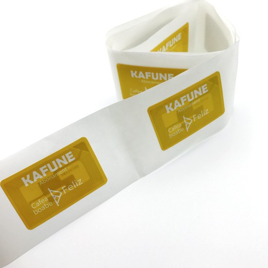 Disposable 13.56mhz NFC Roller Sticker