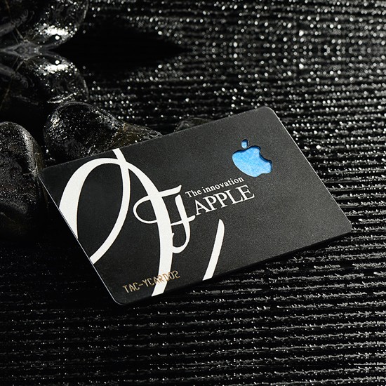 ISO Hollow Out Carft Laser Member Card For Brands