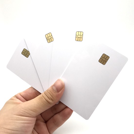 ISO7816 Standard Plastic Contact 4442 Chip Smart Cards