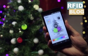 NFC Smart phone with smart chip for Chrismas 