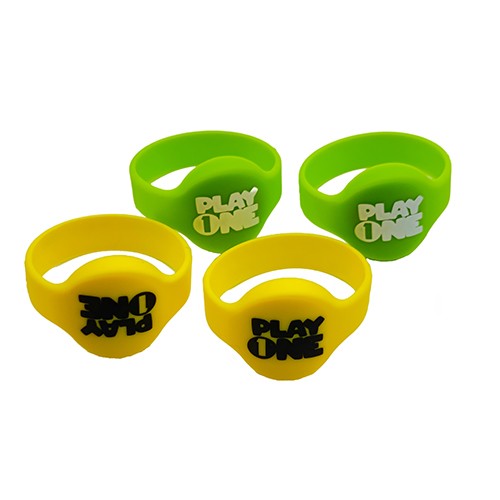 13.56MHZ RFID Silicone Wristband RFID Event Bracelet