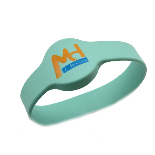 13.56MHZ RFID Silicone Wristband RFID Event Bracelet