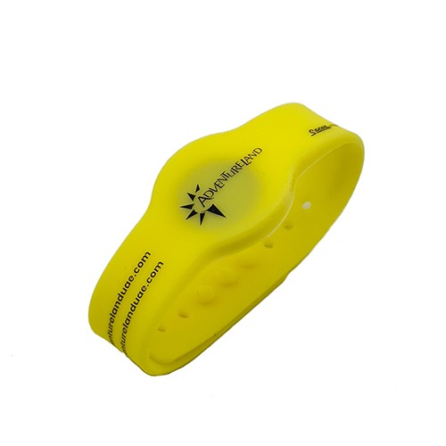 13.56MHZ RFID Silicone Wristband RFID Event Bracelet