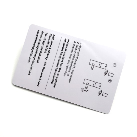 4C Printing 125KHZ LF RFID Cards With 5577 Chip