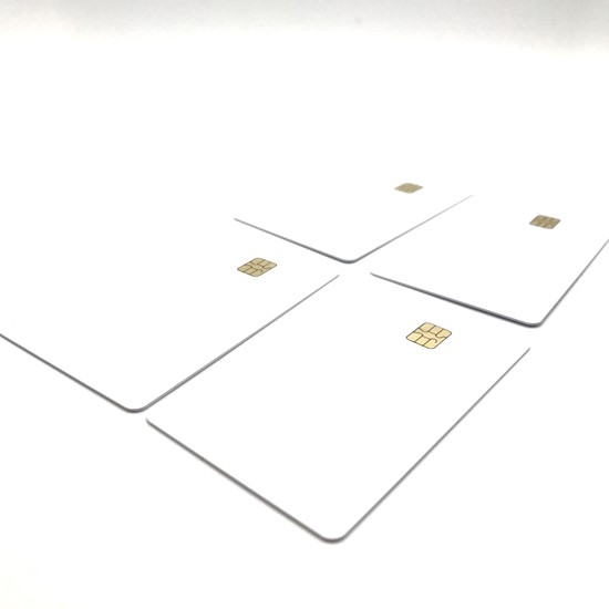 ISO7816 Standard Plastic Contact 4442 Chip Smart Cards