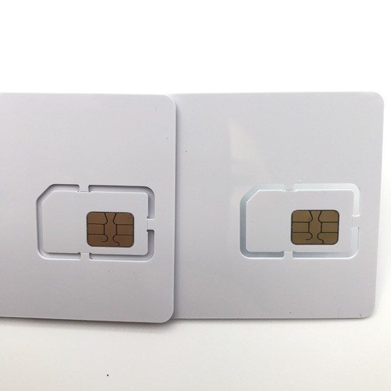 Writable And Readable Plastic Blank SIM Card