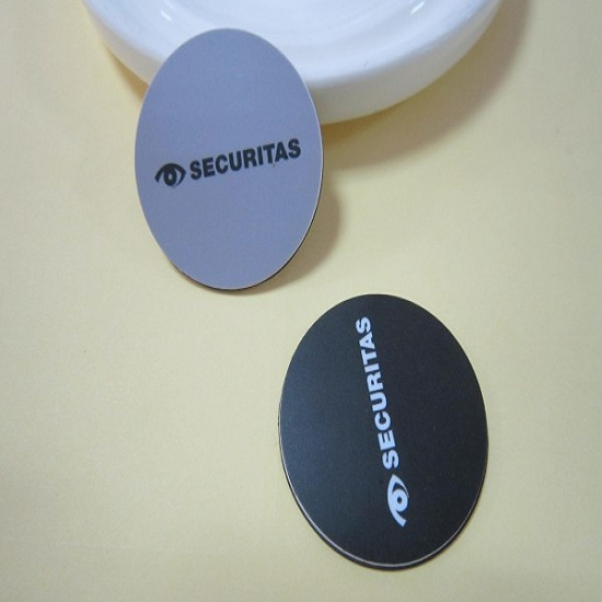 Waterproof 125khz 13.56Mhz RFID PVC Smart Round EdgeToken
