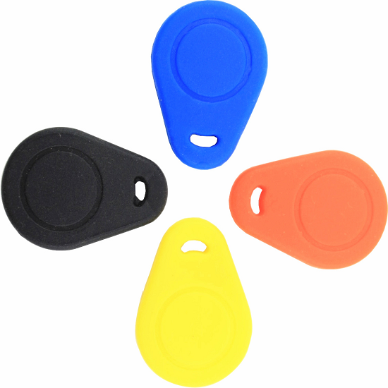 RFID HF  Silicone Waterproof Keyfob