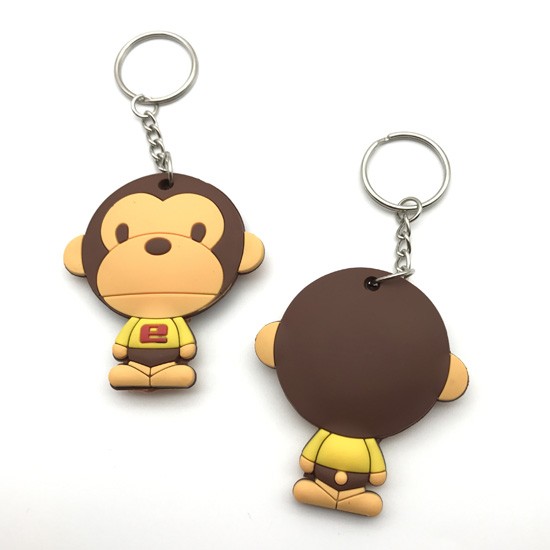 LF/HF/UHF RFID Cartoon Silicone Keyfob