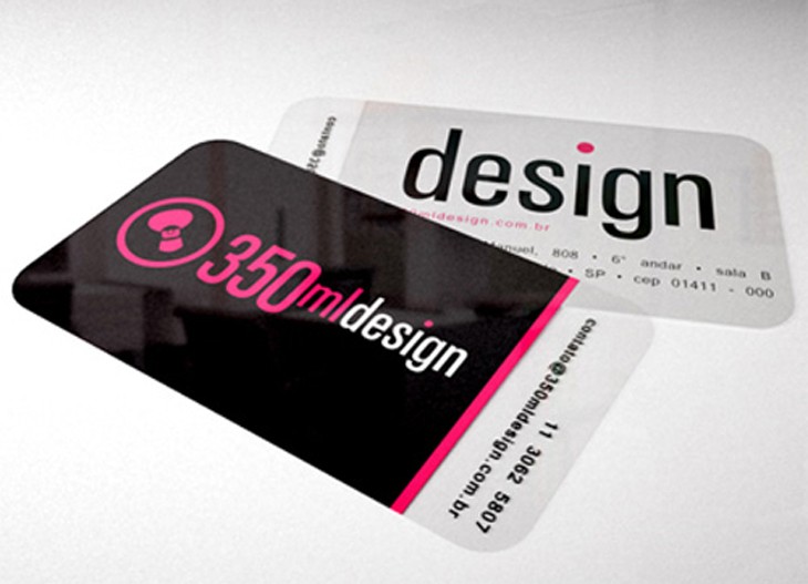 Modern Design Fashion Printing PVC Business Card