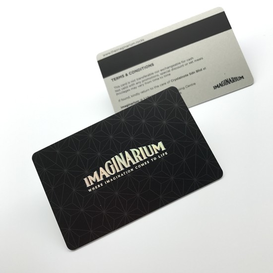 PVC Hico Magstripe Membership Card Printing Double Sides
