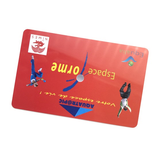 Long Range Alien H3 Chip Contactless UHF RFID Card With Adhesive