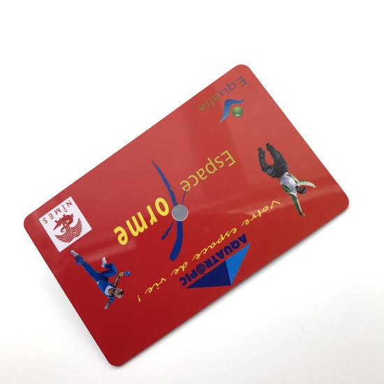 Long Range Alien H3 Chip Contactless UHF RFID Card With Adhesive