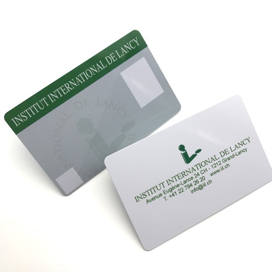 Optional Personalization Security Printing Plastic Photo ID Card