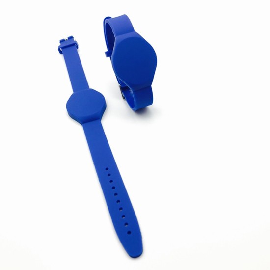 Waterproof Soft PVC RFID Wristband With Low Frequency 125Khz Chip