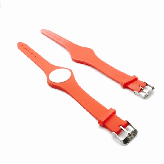 Waterproof Soft PVC RFID Wristband With Low Frequency 125Khz Chip