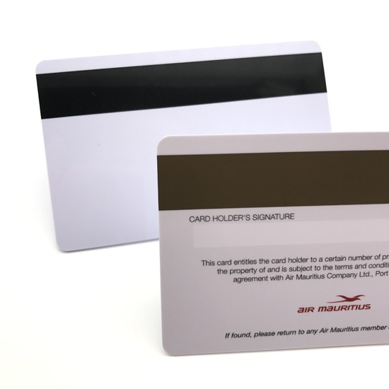 Plastic Membership Card With Colorful Magnetic Stripe