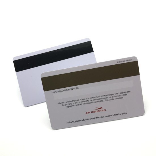 Plastic Membership Card With Colorful Magnetic Stripe