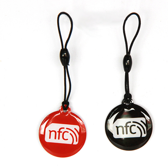NFC Shaped Epoxy Crystal Tag