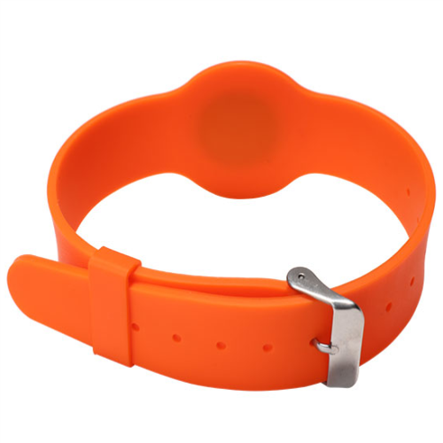 Bright Colours Reusable Adjustable FM11RF08 Passive RFID Wristband