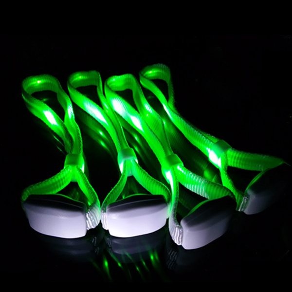 RFID LED Nylon Bracelet With 15 Color Changing And Long Range Control