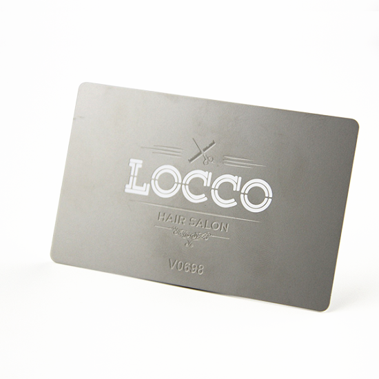 Exclusive Metal Material Business Card