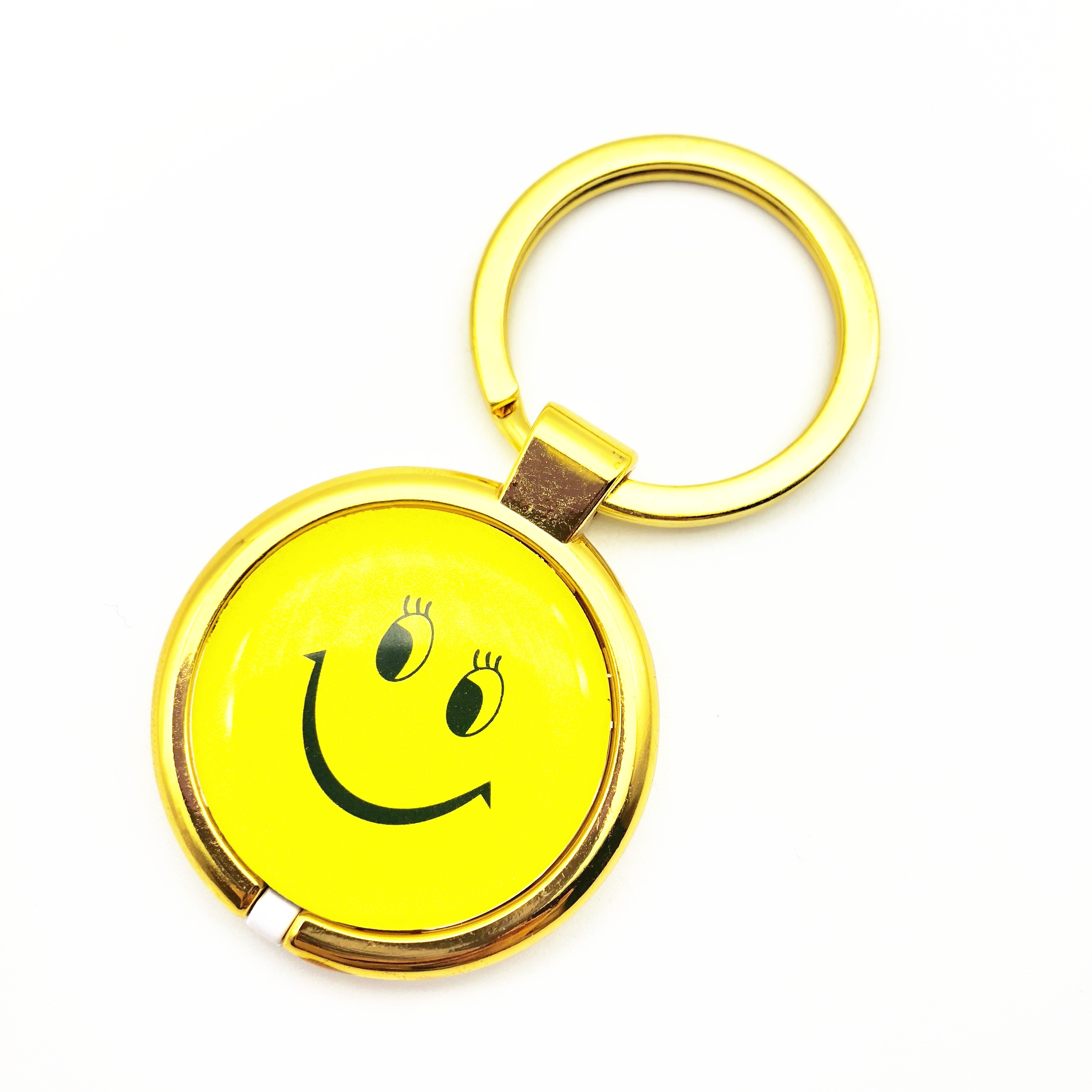 Rfid Epoxy Keyfob With Enhanced Metel Ring