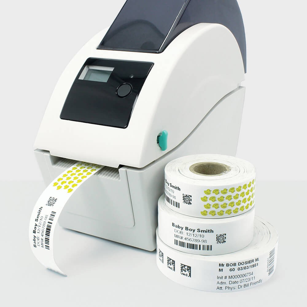 Thermal Printable Disposable Paper Wristband For Medical With FM1108 Chip