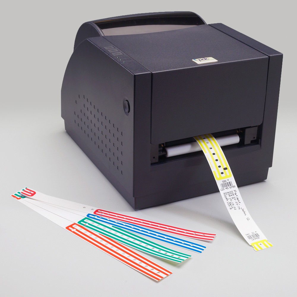 Thermal Printable Disposable Paper Wristband For Medical With FM1108 Chip