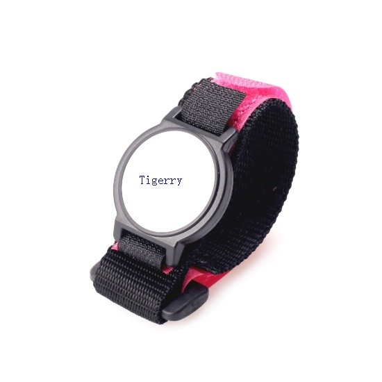13.56Mhz Adjustable Rfid Woven Fabric Bracelet for Festival