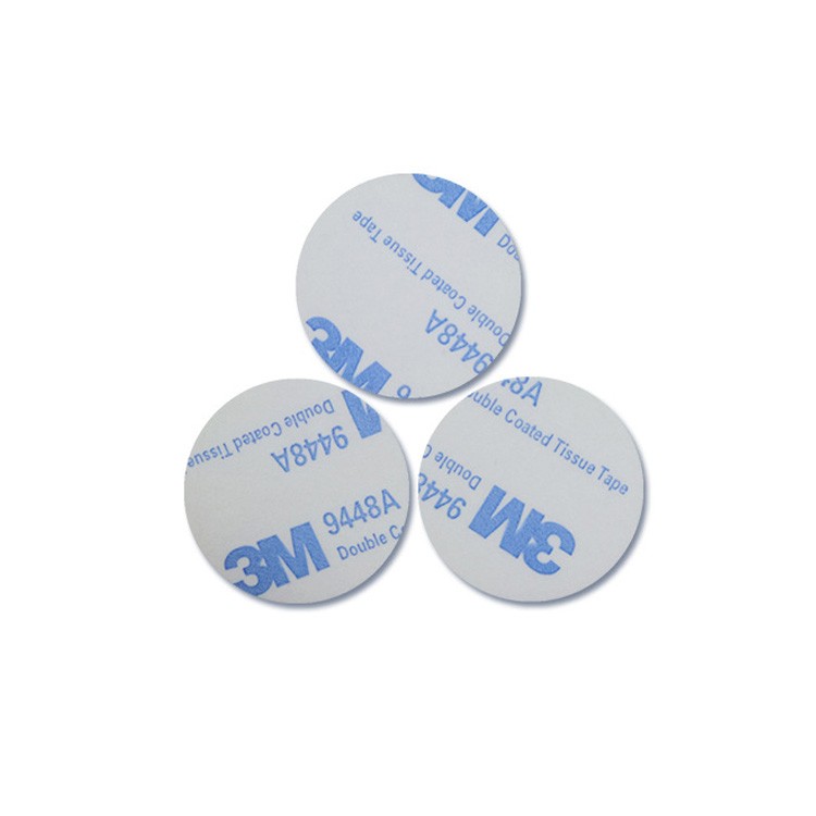 TK4100(EM4200) 125khz RFID  3M Stickers Coins 25mm