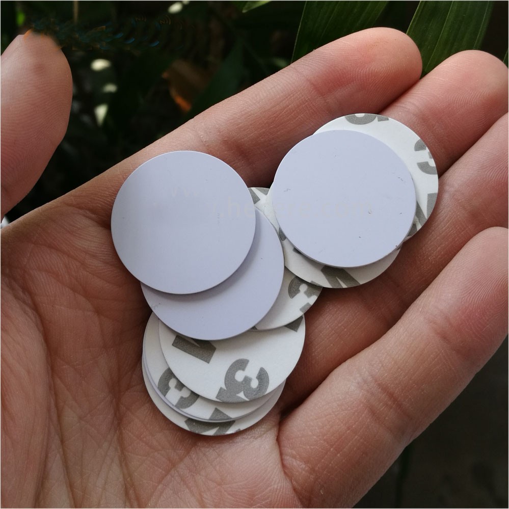 TK4100(EM4200) 125khz RFID  3M Stickers Coins 25mm