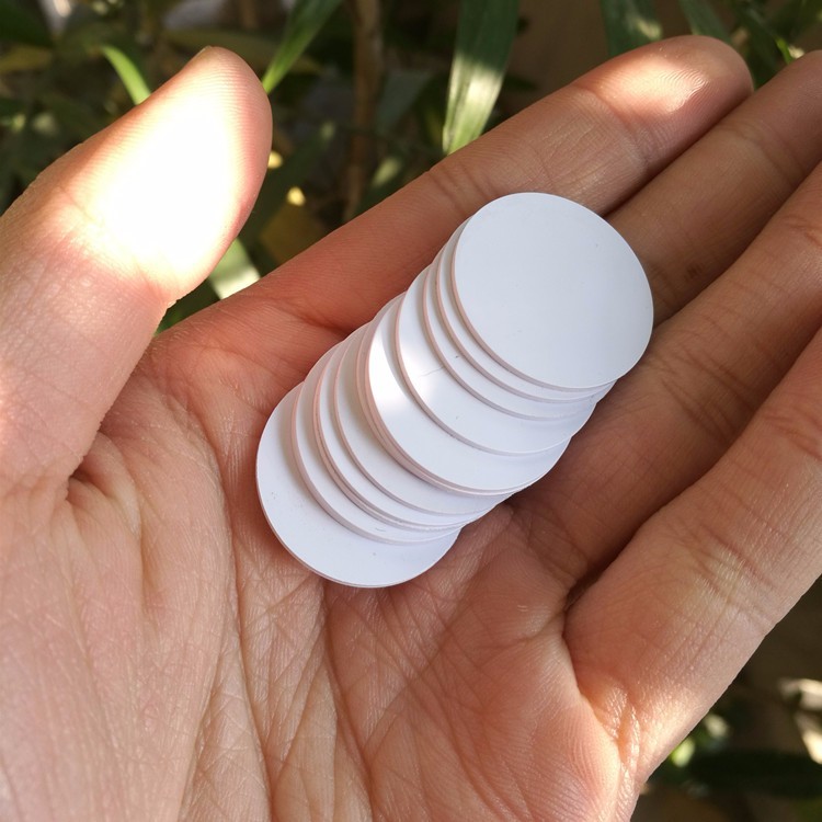 TK4100(EM4200) 125khz RFID  3M Stickers Coins 25mm