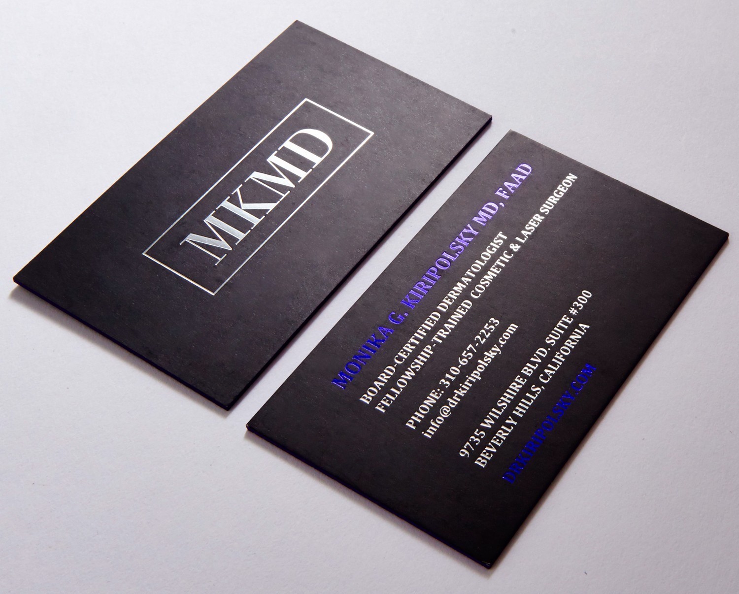 Silver Foil Member Card Wholesale