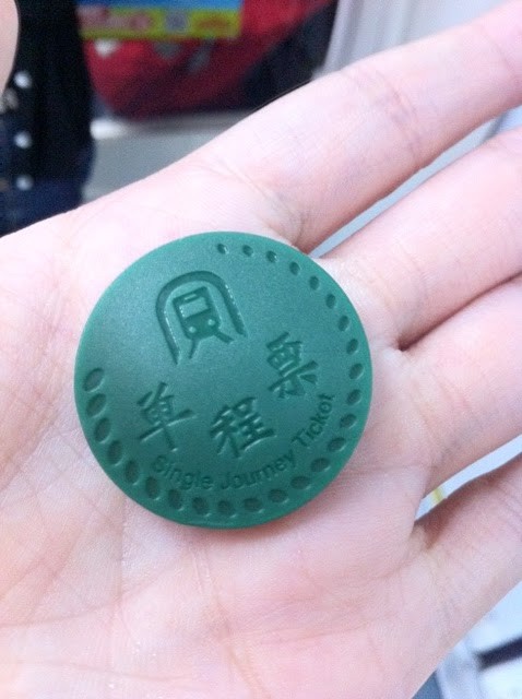 Customized ABS Reusable RFID Metro Token