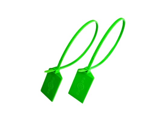 Passive 13.56mhz PP plastic RFID Cable Tie Seal Tags for tracking management