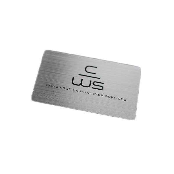 Brushed Metal Vip Card